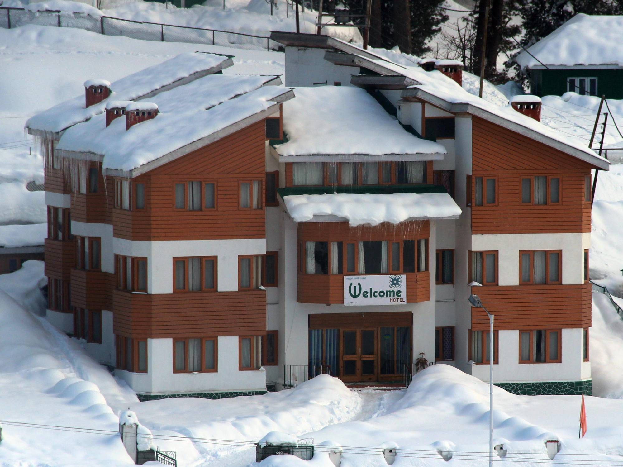 Welcome Hotel Gulmarg Luaran gambar