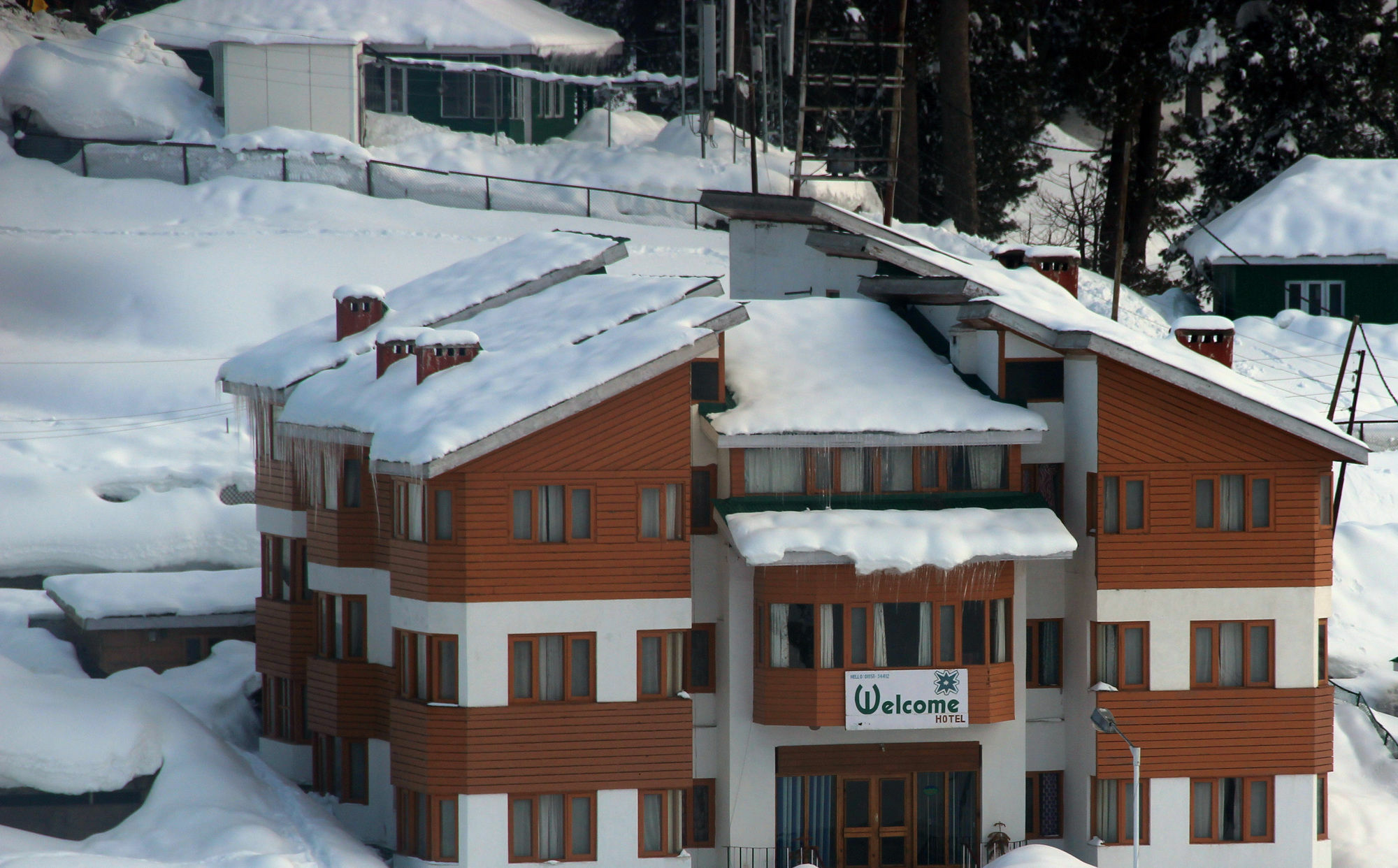 Welcome Hotel Gulmarg Luaran gambar